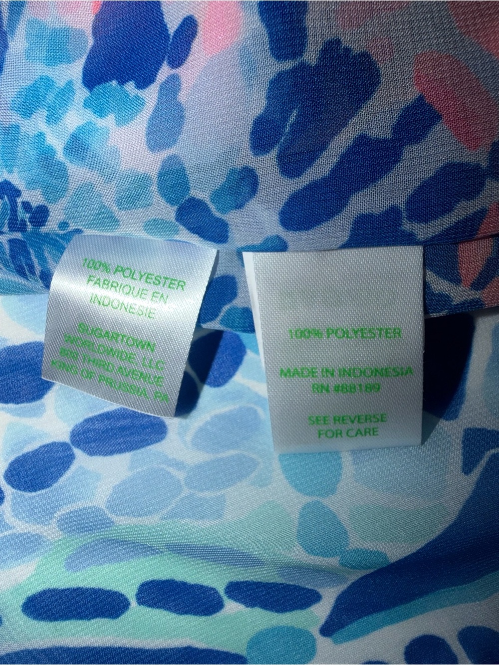 Lilly Pulitzer Alvaro Swim Coverup Multi Hidden Treasure Engine Sm/Med - Picture 5 of 7